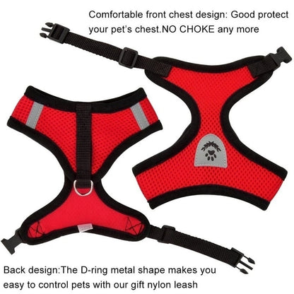 Dog Harness Walking Lead Leash